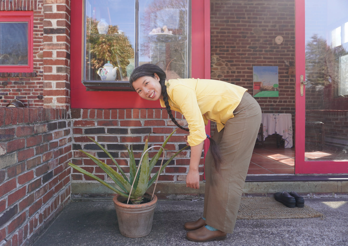 Sweet Onion-Lotus’ Onion-Dyed Pants