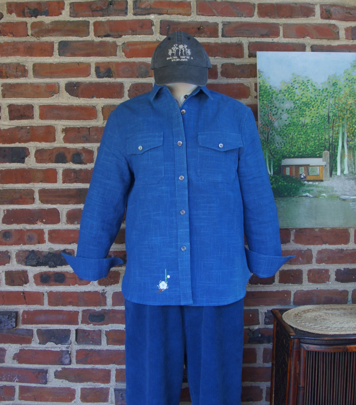 Plum Blossom-Lotus’ CPO Shirt