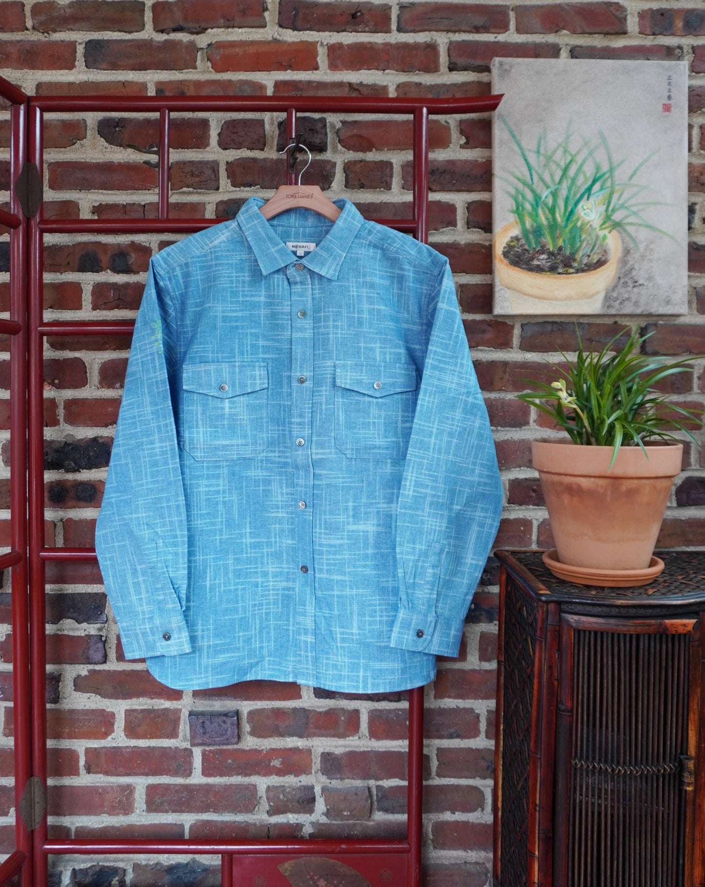 Captain Chrysanthemum-Michael’s CPO Shirt