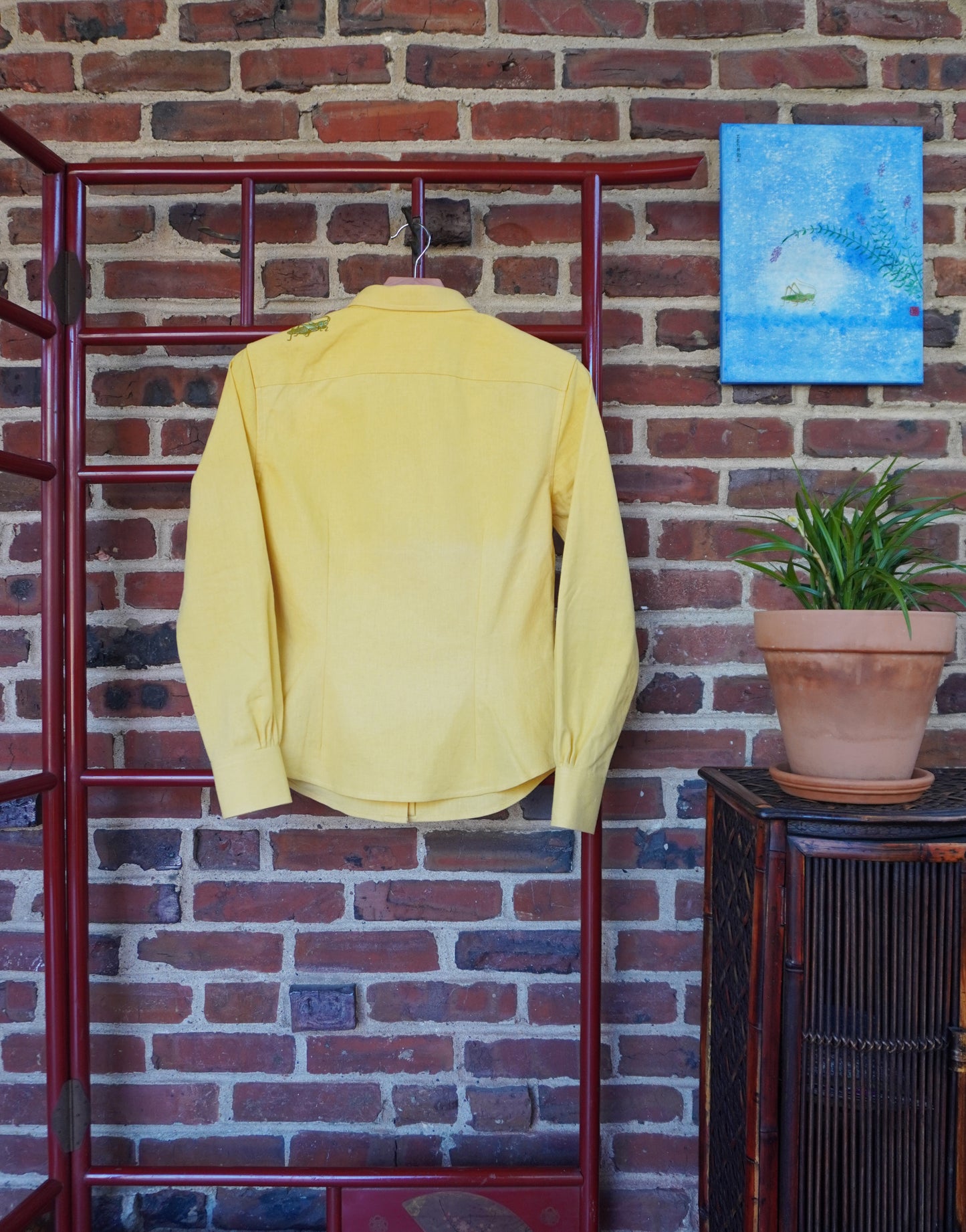 Leap-Lotus’ Gardenia-Dyed Shirt