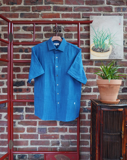 Indigo Summer-Michael’s Go-to Short Sleeve Shirt