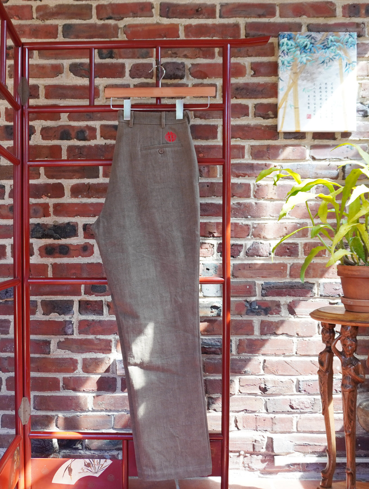 Tater-Michael's Man-Tailored Potato-dyed Pants