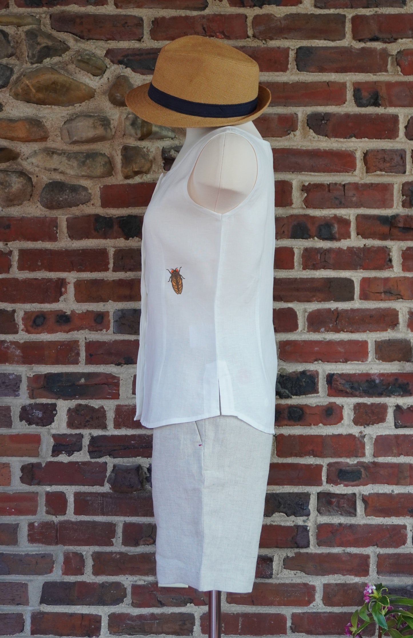 Sing For Summer- Lotus’ Square Collar Top