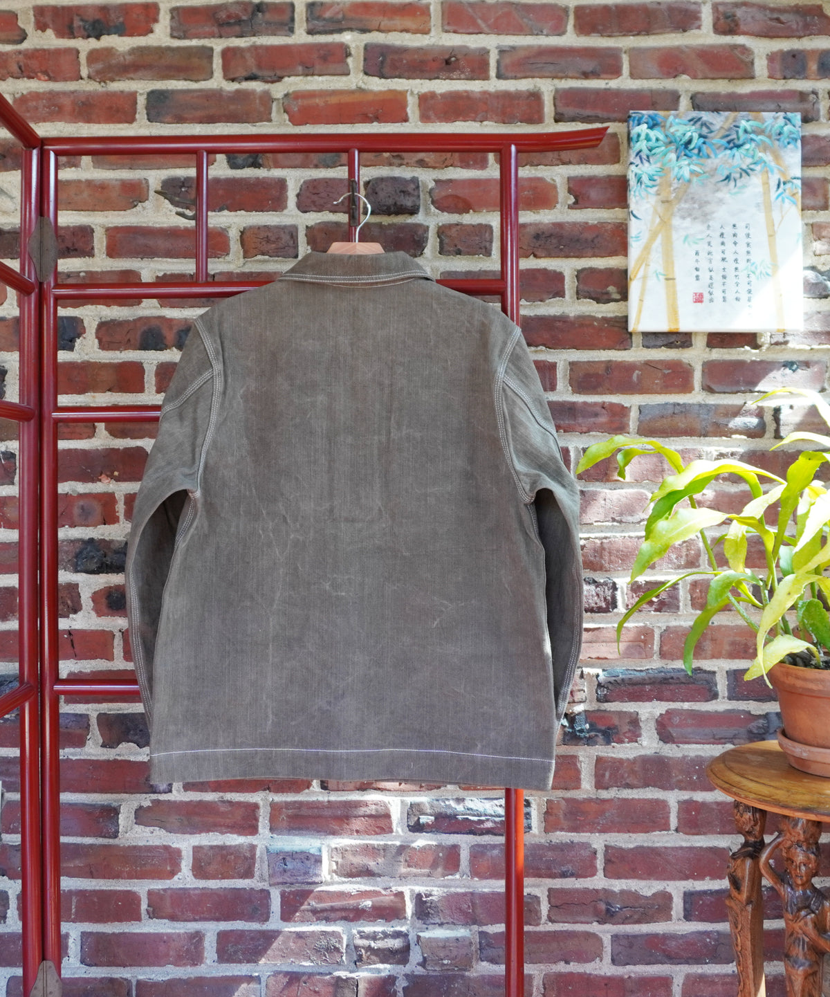 Papillon-Lotus' Potato-dyed Jacket