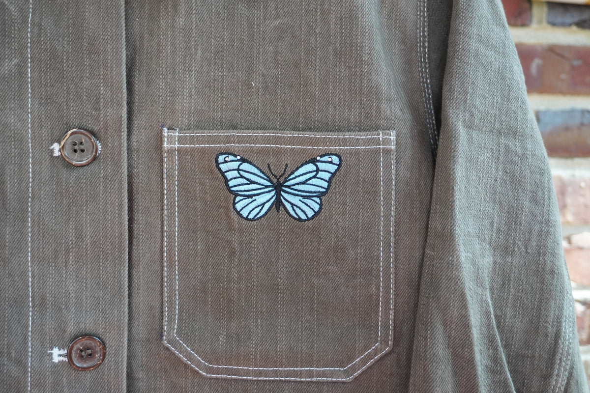 Papillon-Lotus' Potato-dyed Jacket
