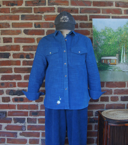 Plum Blossom-Lotus’ CPO Shirt