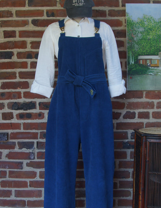 Plush x Happiness-Lotus' Corduroy Overall